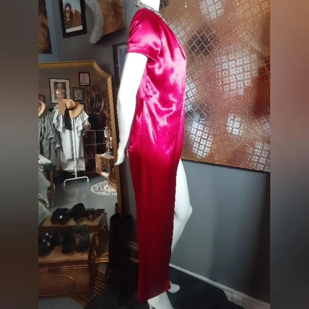 Zara Nwt Limited Edition Asymmetrical Satin Top - Picture 2 of 16